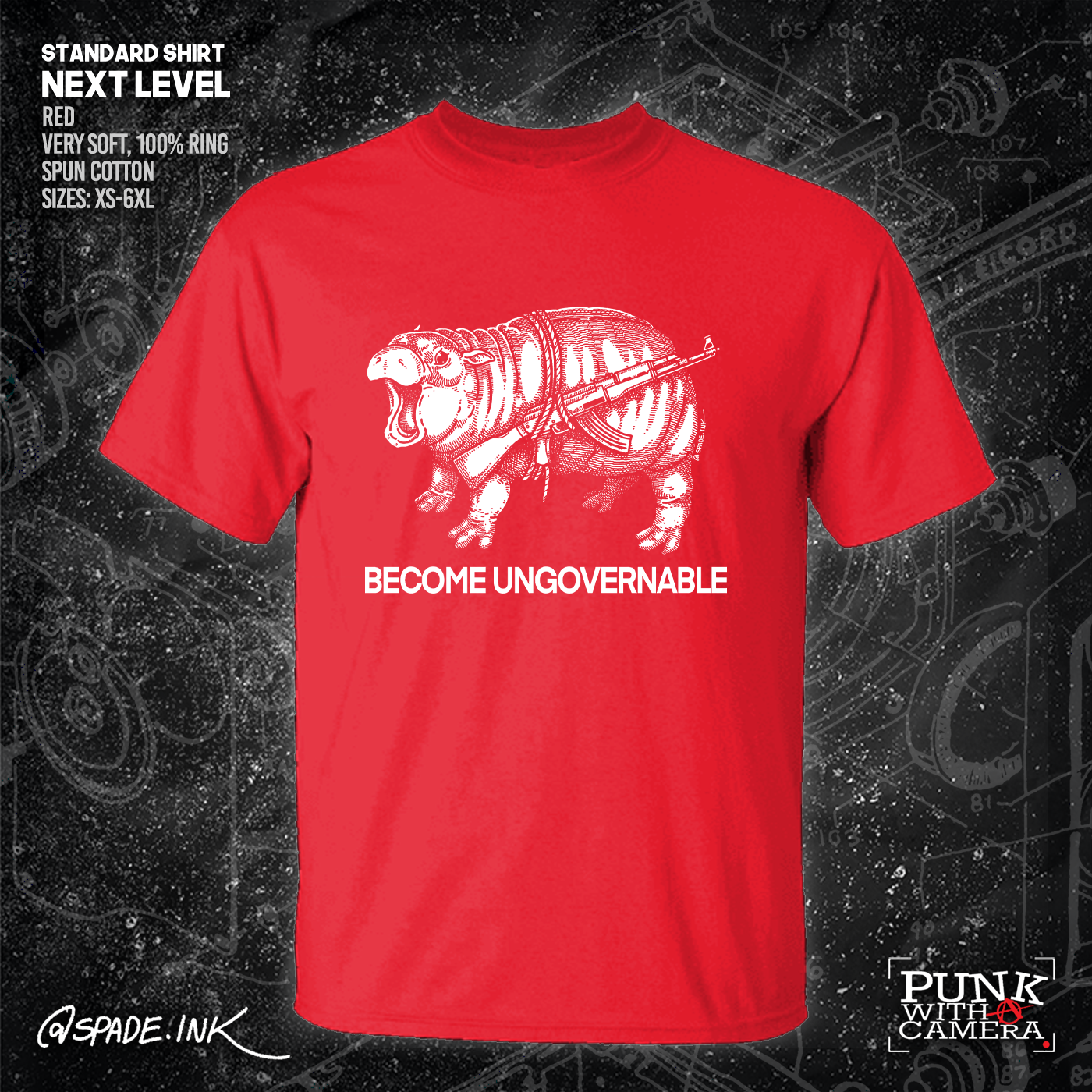 Moo Dang Become Ungovernable - Spade.Ink