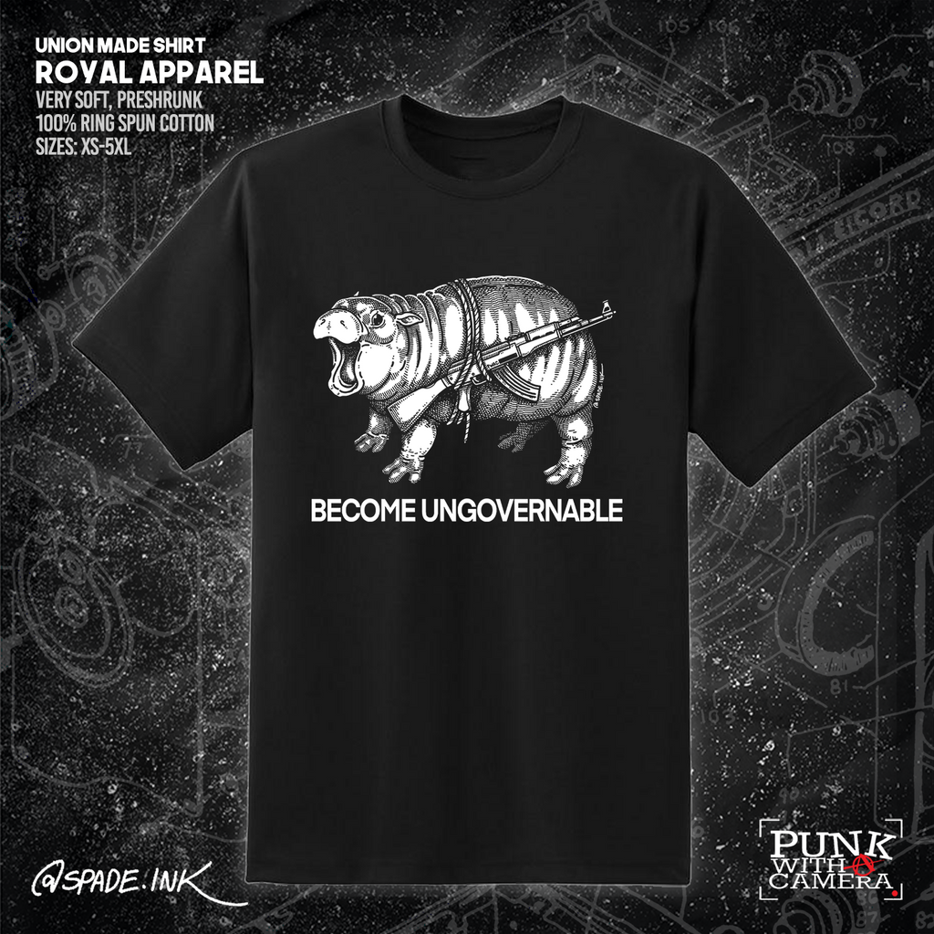 Moo Deng Become Ungovernable - Spade.Ink