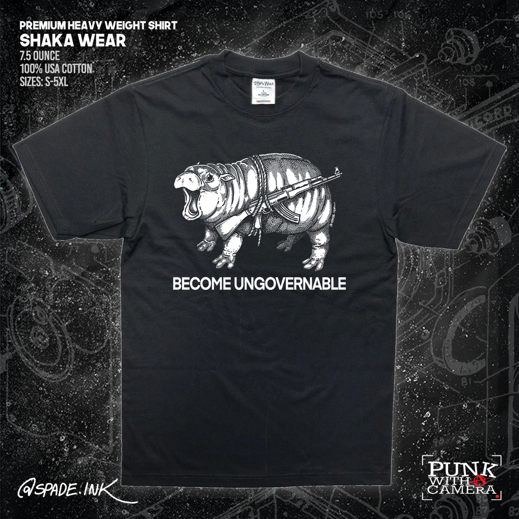 Moo Deng Become Ungovernable - Spade.Ink