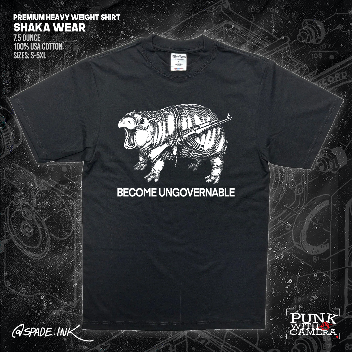 Moo Deng Become Ungovernable - Spade.Ink