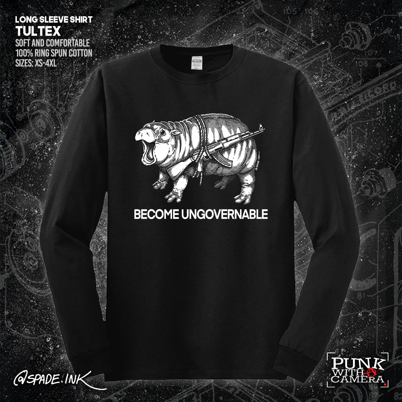 Moo Dang Become Ungovernable - Spade.Ink