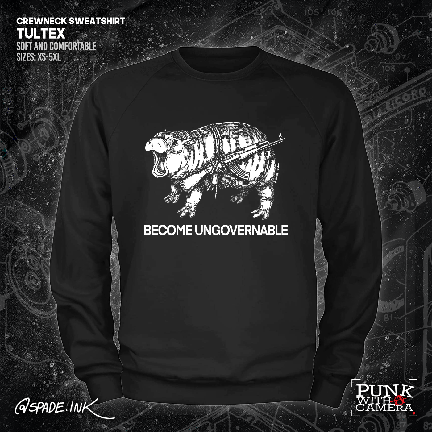 Moo Dang Become Ungovernable - Spade.Ink