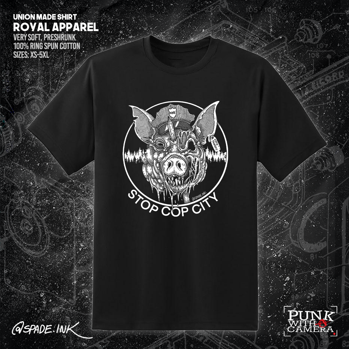 Stop Cop City - Spade.Ink - Mutual Aid