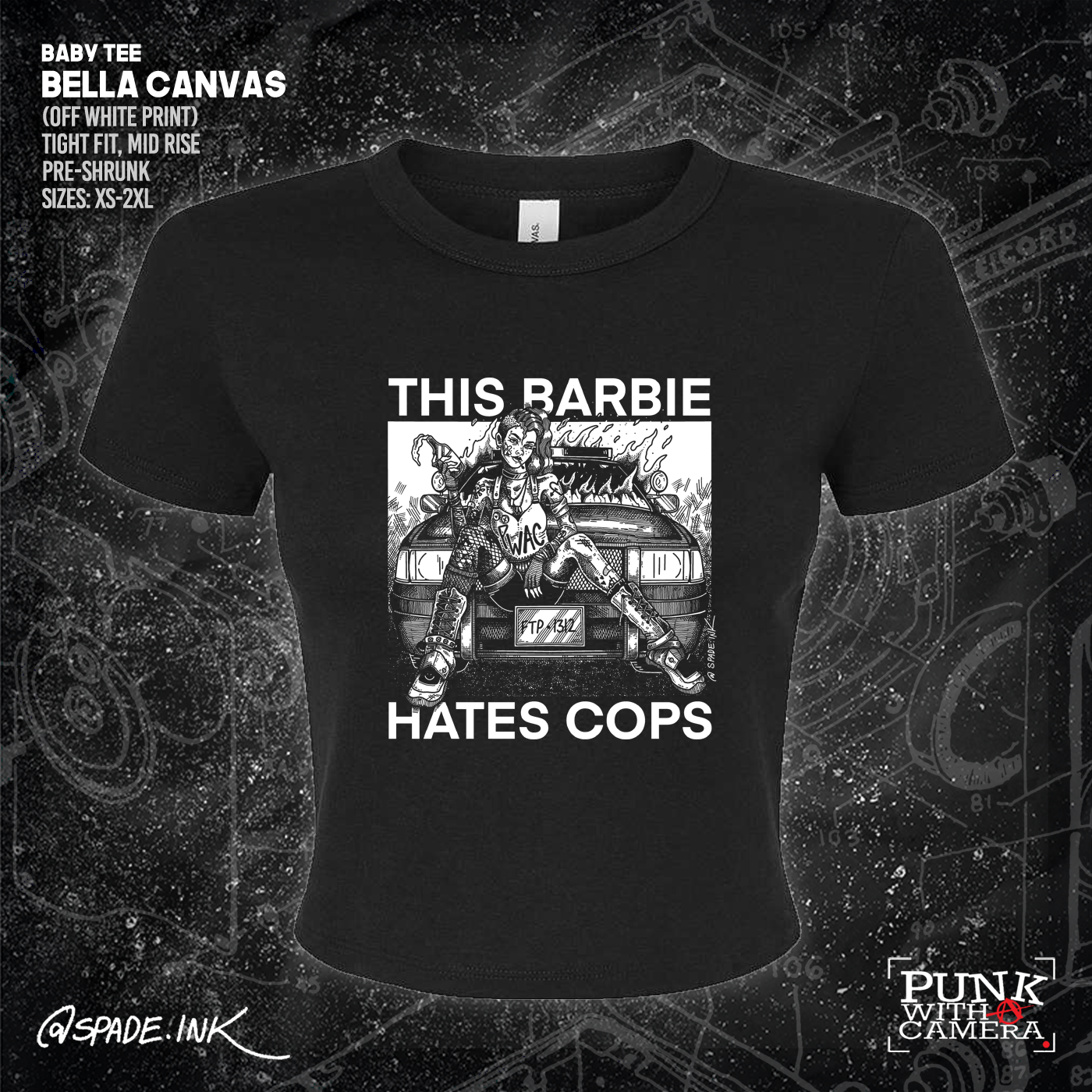 This Barbie Hates Cops - Spade.Ink