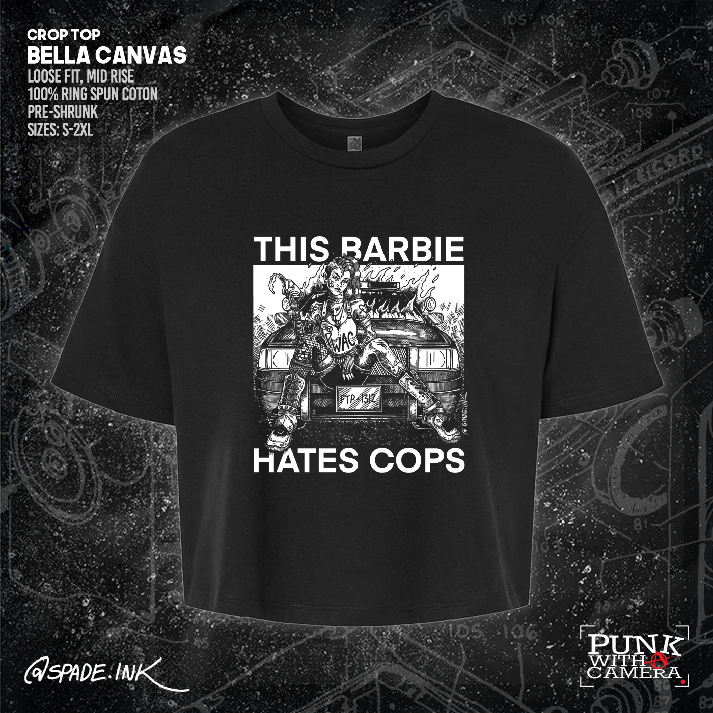 This Barbie Hates Cops - Spade.Ink