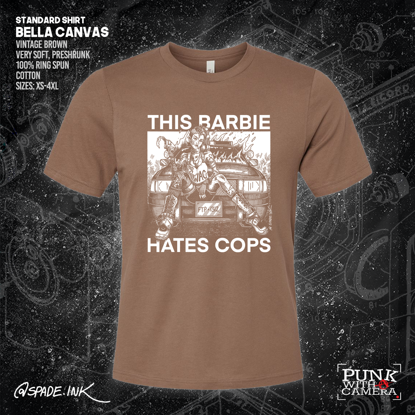 This Barbie Hates Cops - Spade.Ink