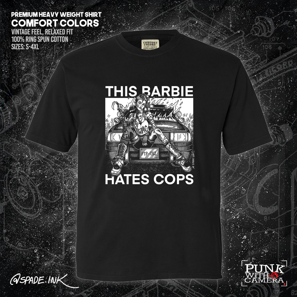 This Barbie Hates Cops - Spade.Ink