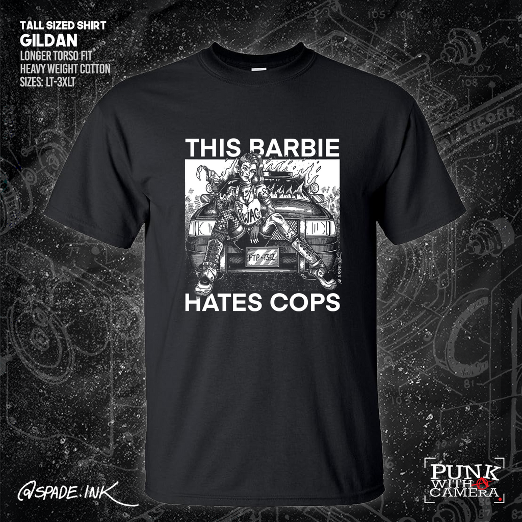 This Barbie Hates Cops - Spade.Ink