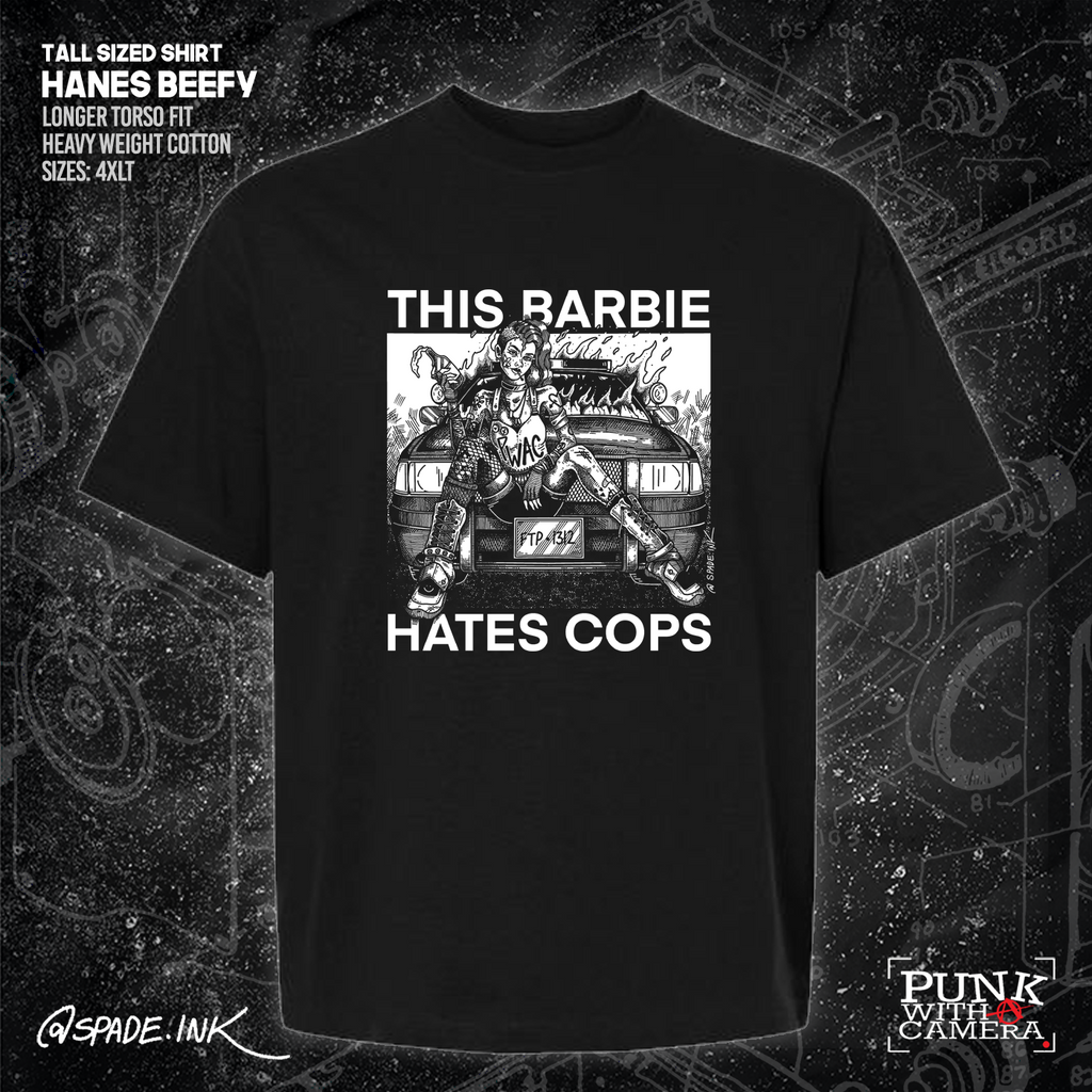 This Barbie Hates Cops - Spade.Ink