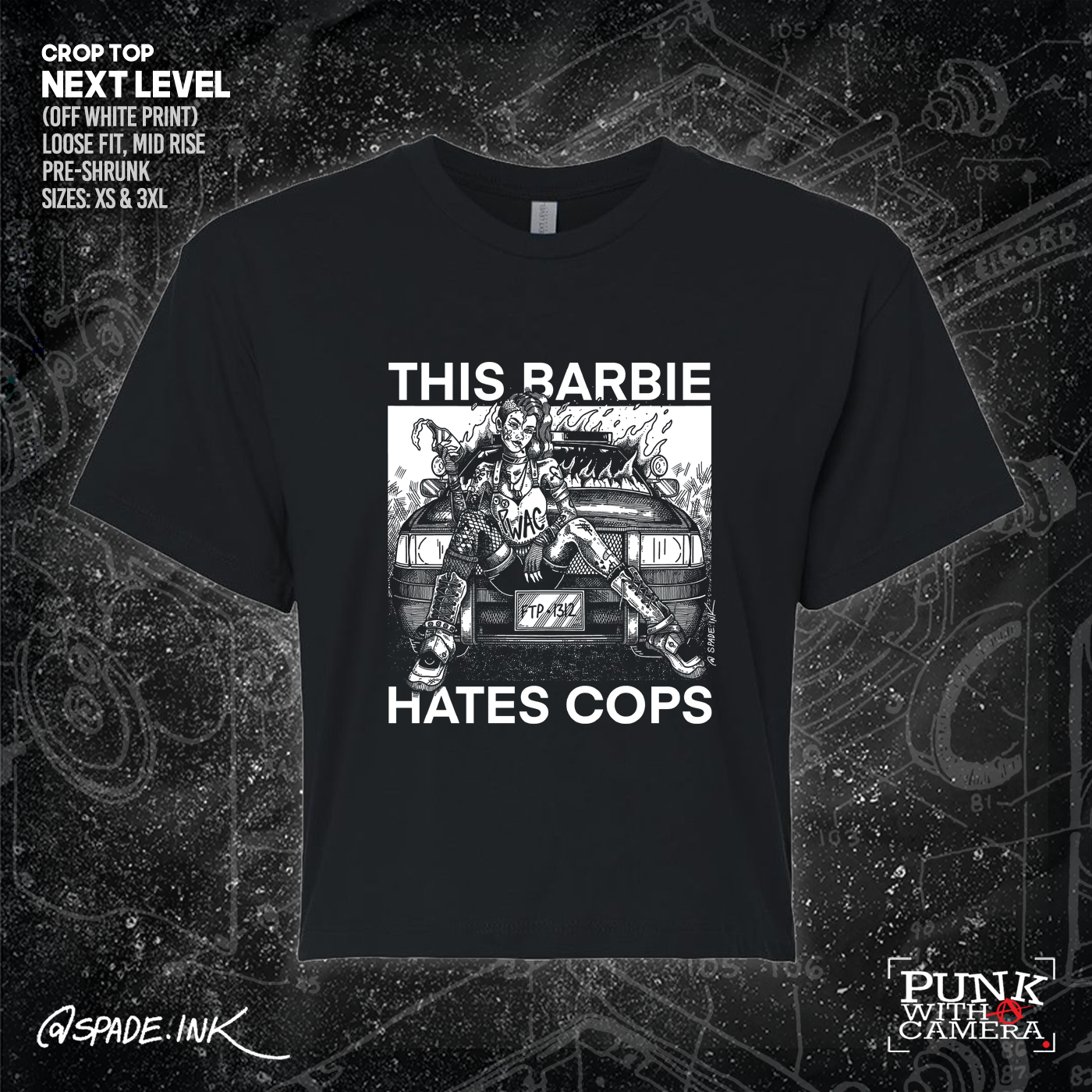 This Barbie Hates Cops - Spade.Ink