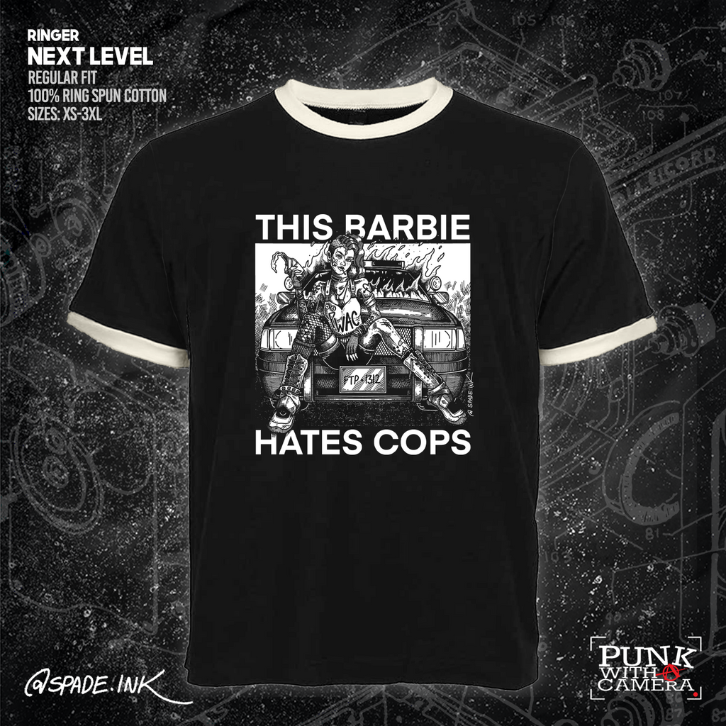 This Barbie Hates Cops - Spade.Ink