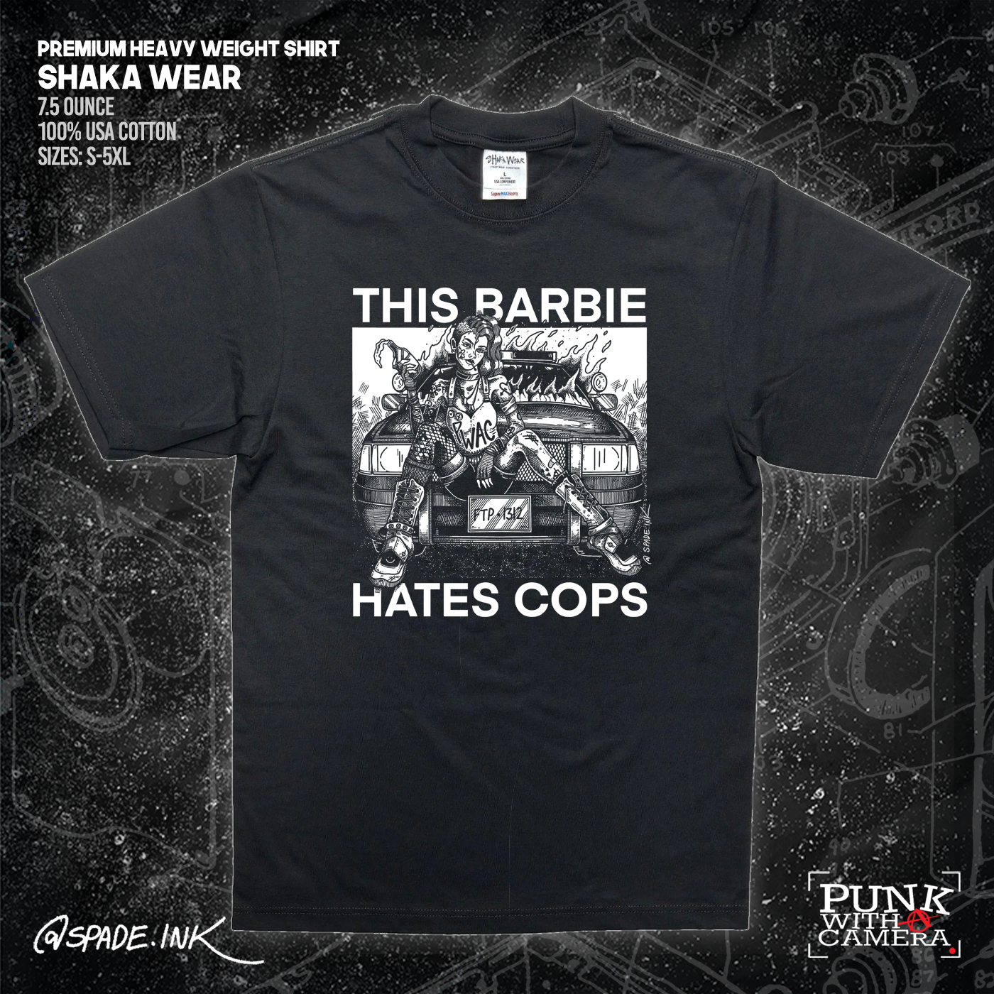 This Barbie Hates Cops - Spade.Ink