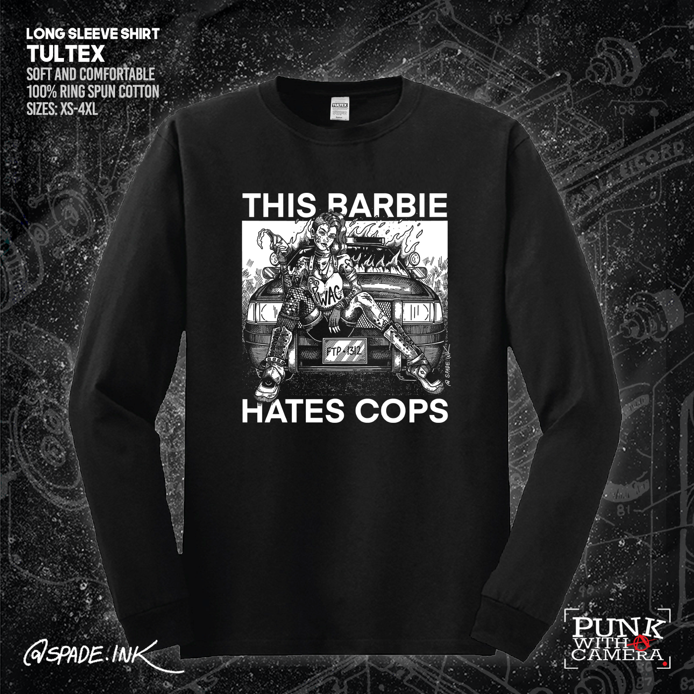 This Barbie Hates Cops - Spade.Ink