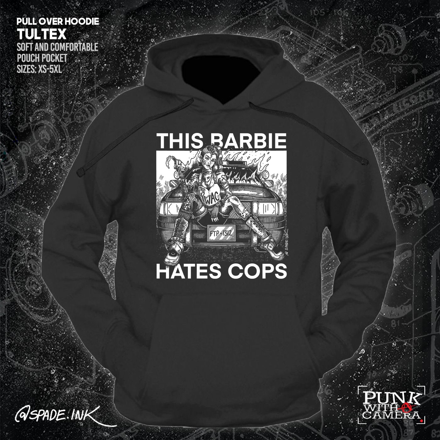 This Barbie Hates Cops - Spade.Ink