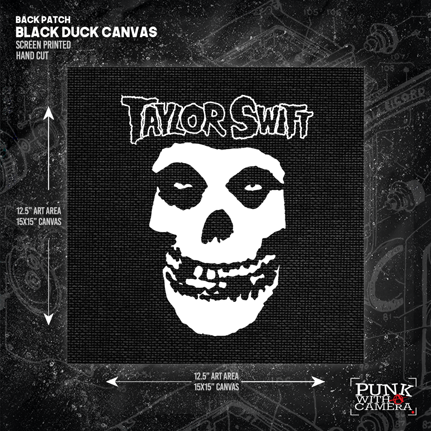 Taylor Swift // Misfit - Backpatch