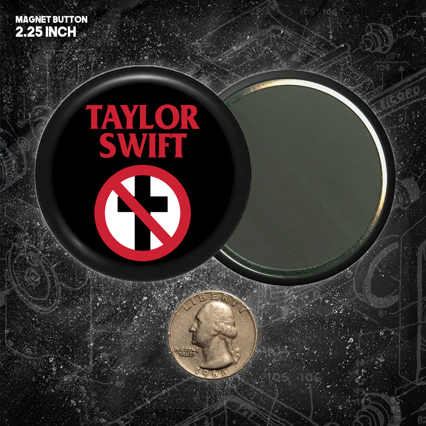 Taylor Swift // Bad Religion - Buttons (1, 1.5, & 2.25 Inch)