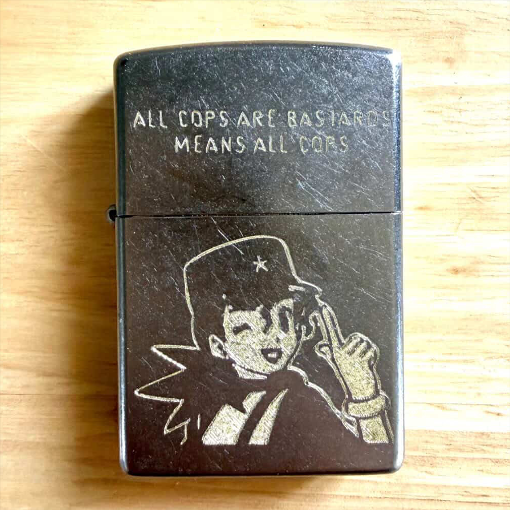 All Cops Are Bastards Means All Cops -  Engraved Zippo Lighter - Preorder