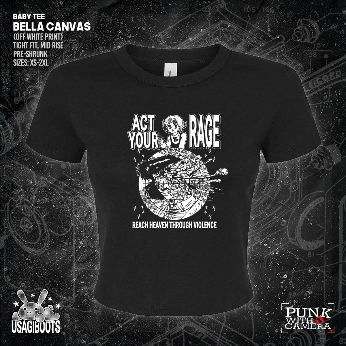 Act Your Rage - Reach Heaven Through Violence - Usagi Boots