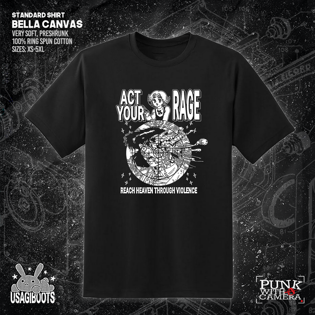 Act Your Rage - Reach Heaven Through Violence - Usagi Boots