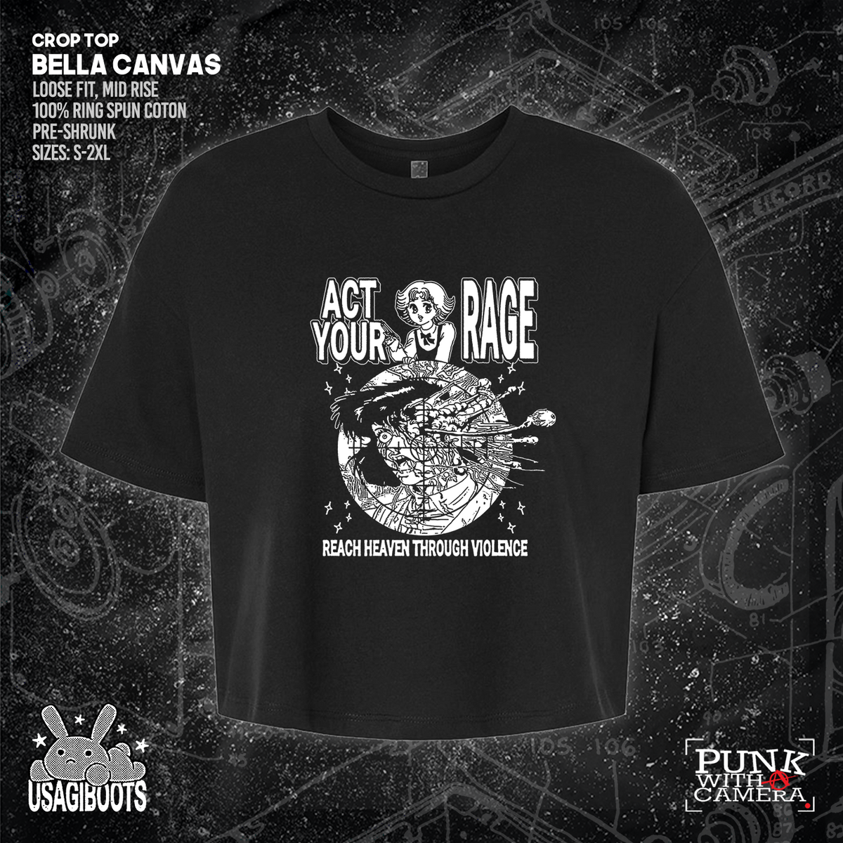 Act Your Rage - Reach Heaven Through Violence - Usagi Boots
