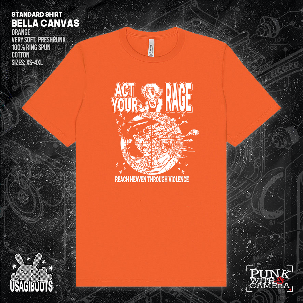 Act Your Rage - Reach Heaven Through Violence - Usagi Boots