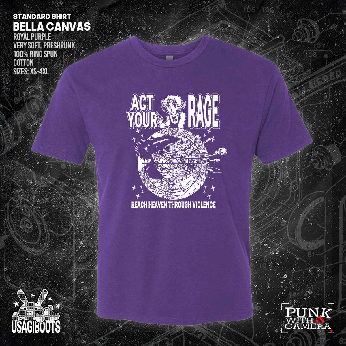 Act Your Rage - Reach Heaven Through Violence - Usagi Boots