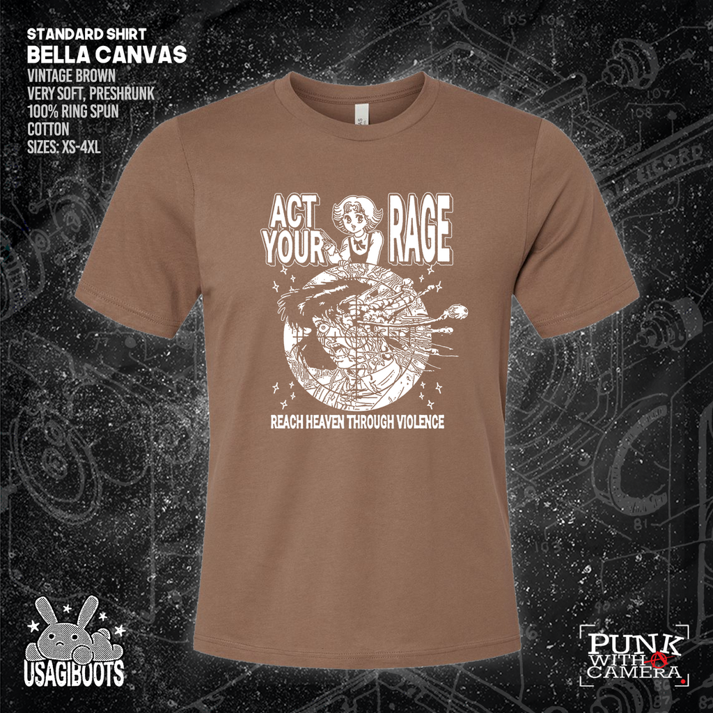 Act Your Rage - Reach Heaven Through Violence - Usagi Boots