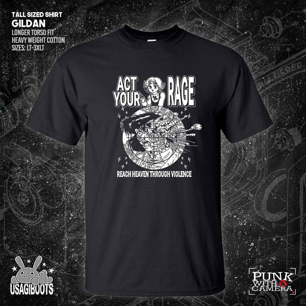 Act Your Rage - Reach Heaven Through Violence - Usagi Boots