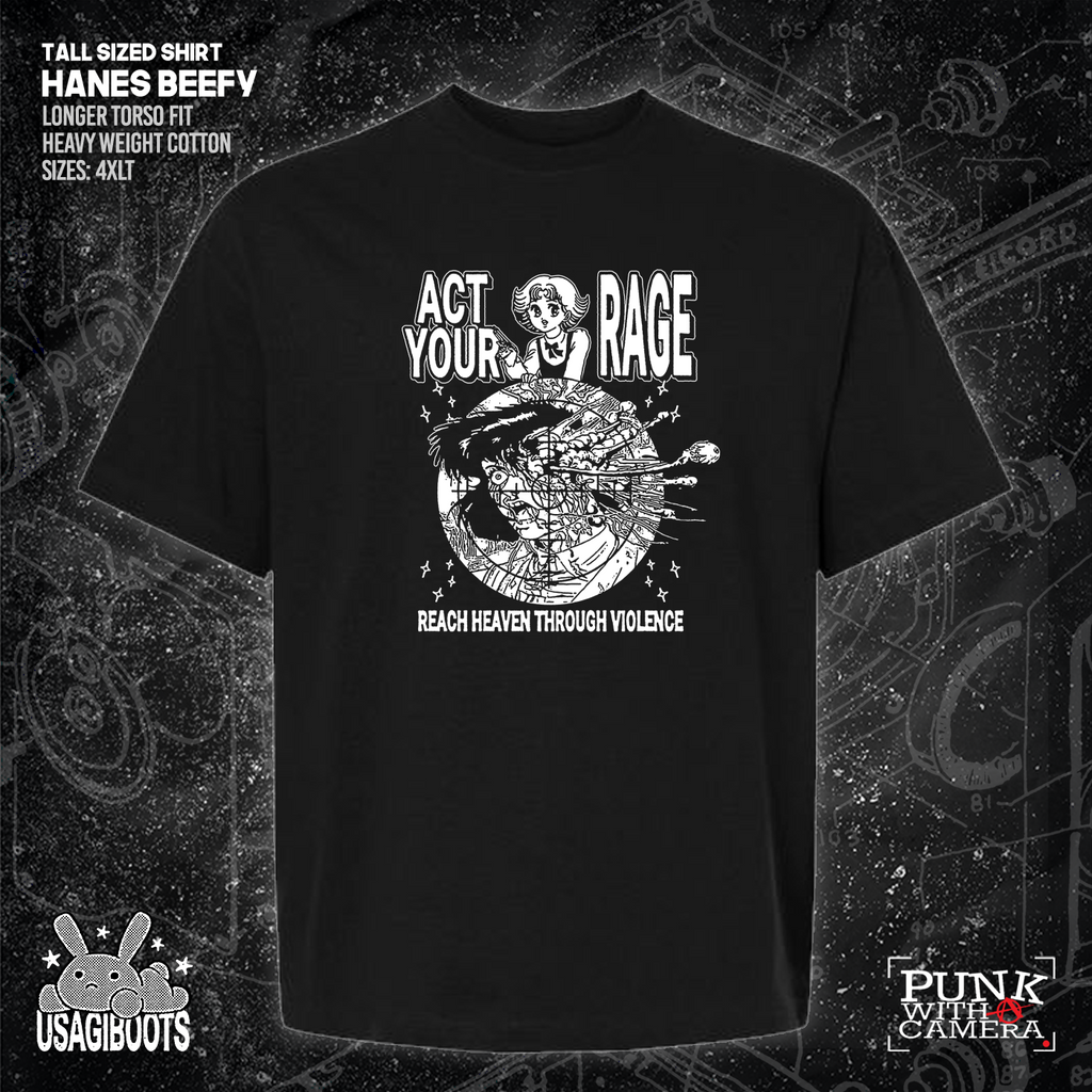 Act Your Rage - Reach Heaven Through Violence - Usagi Boots