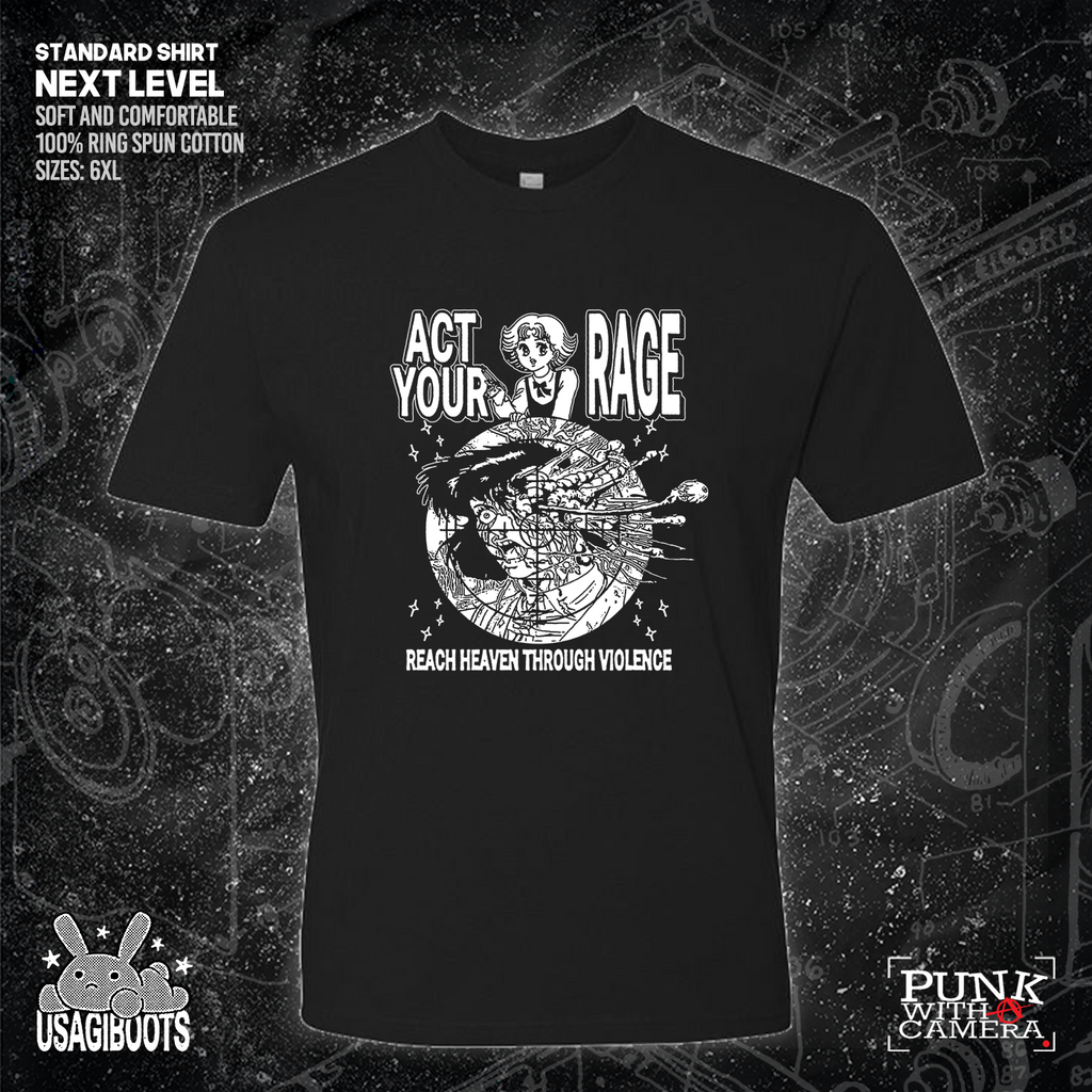 Act Your Rage - Reach Heaven Through Violence - Usagi Boots