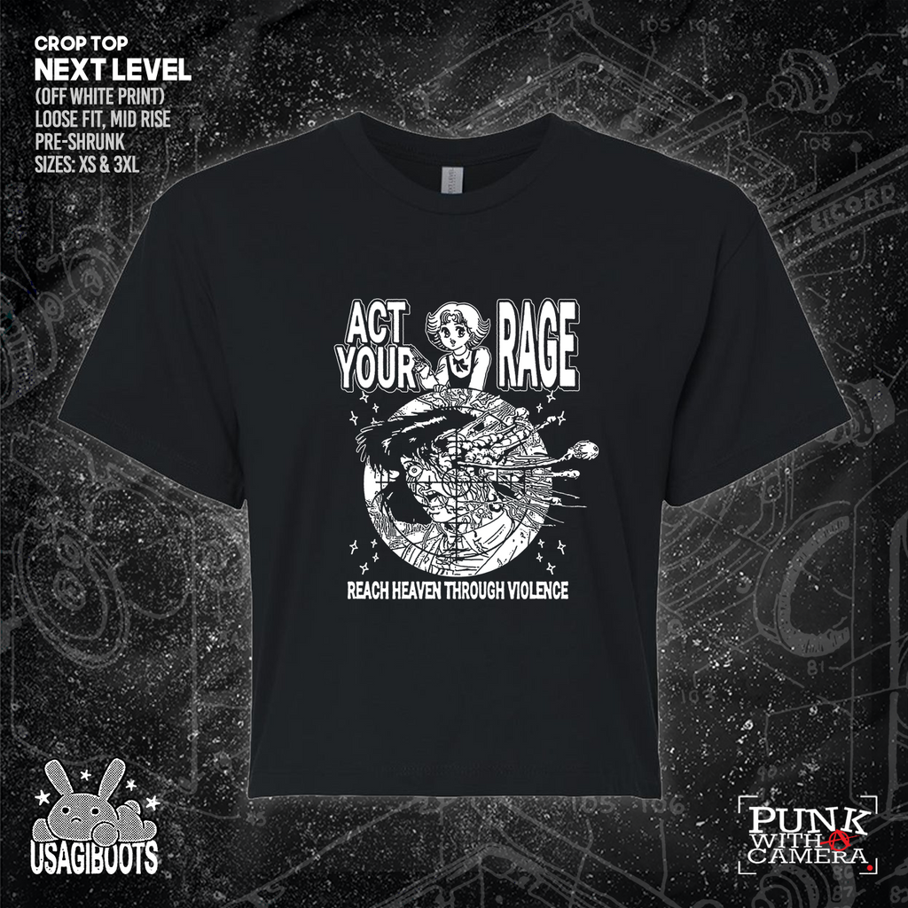 Act Your Rage - Reach Heaven Through Violence - Usagi Boots