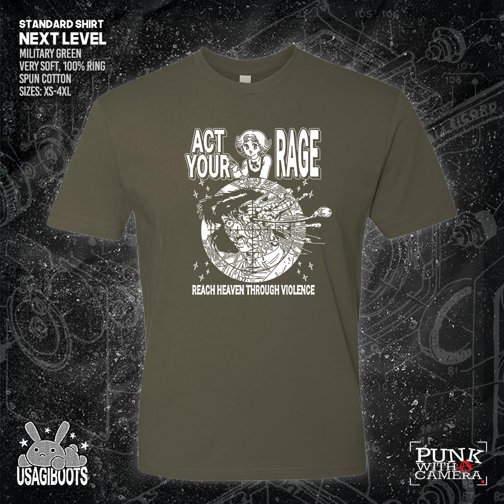 Act Your Rage - Reach Heaven Through Violence - Usagi Boots