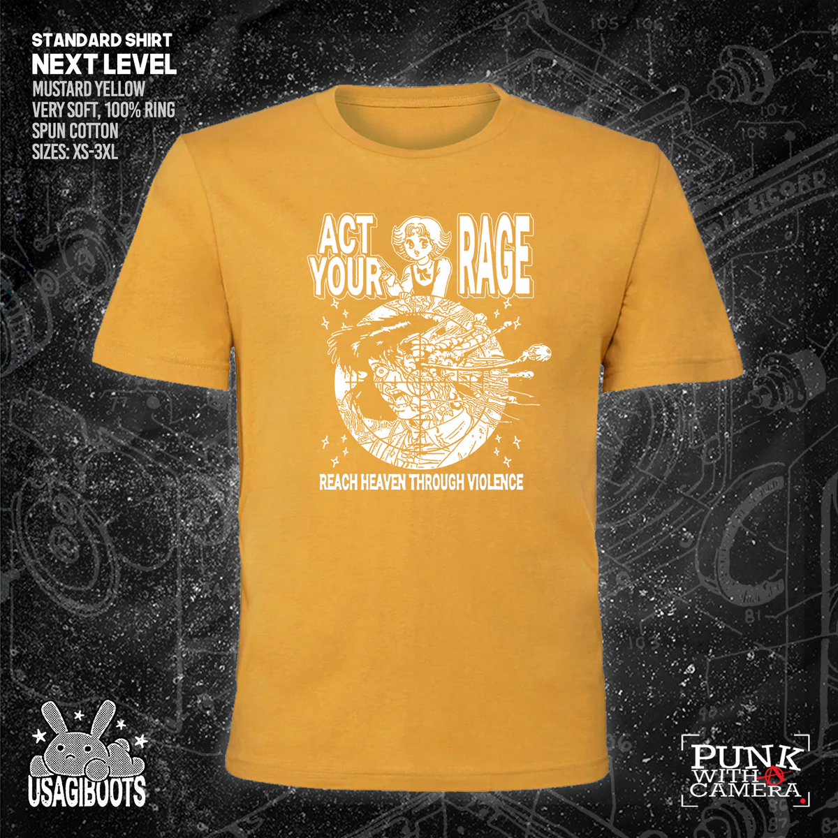 Act Your Rage - Reach Heaven Through Violence - Usagi Boots