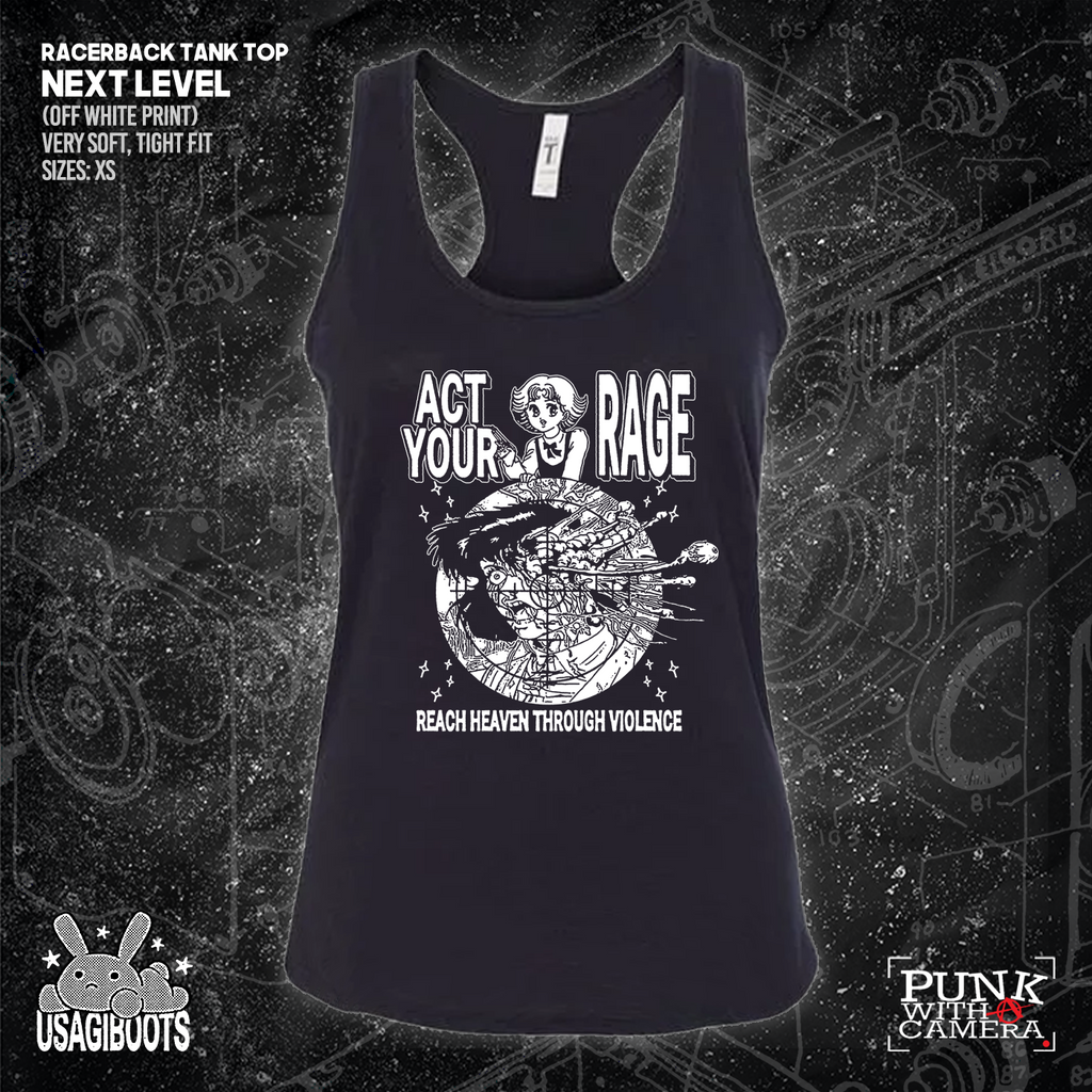 Act Your Rage - Reach Heaven Through Violence - Usagi Boots