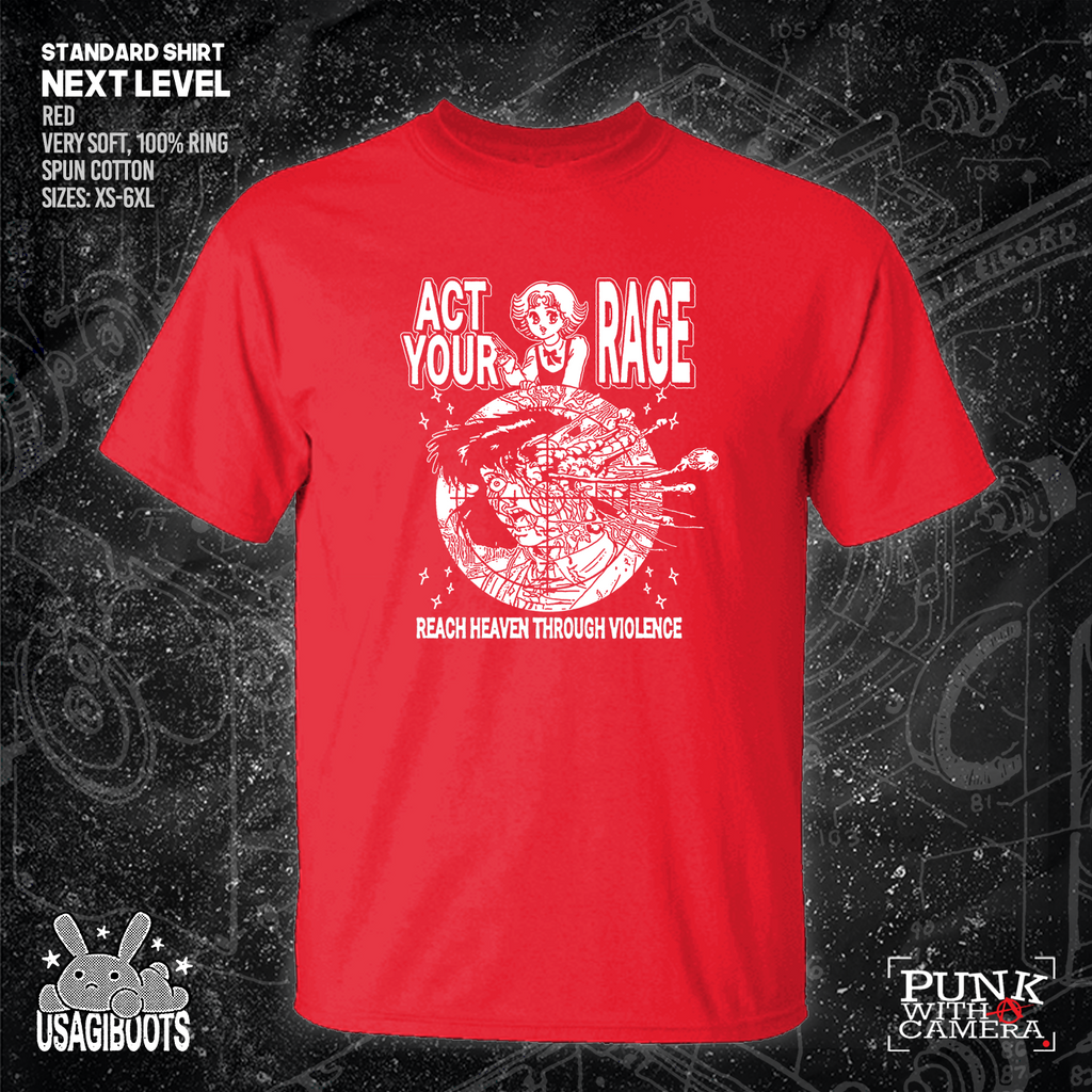 Act Your Rage - Reach Heaven Through Violence - Usagi Boots