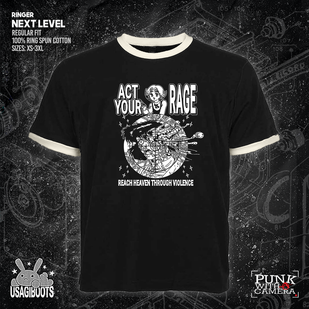 Act Your Rage - Reach Heaven Through Violence - Usagi Boots