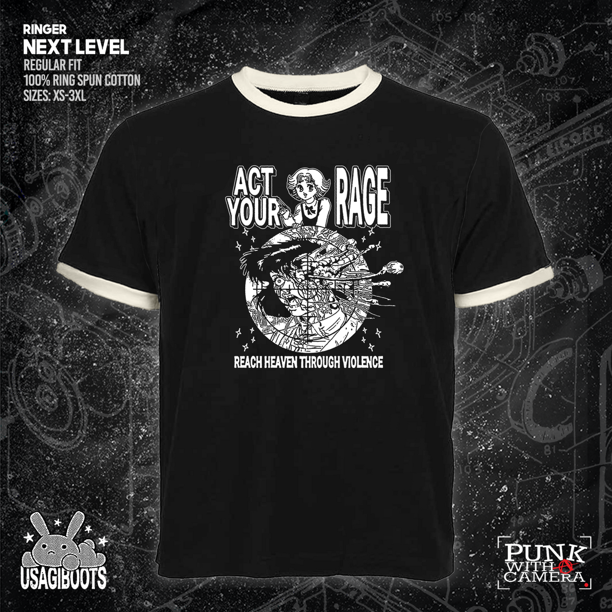 Act Your Rage - Reach Heaven Through Violence - Usagi Boots