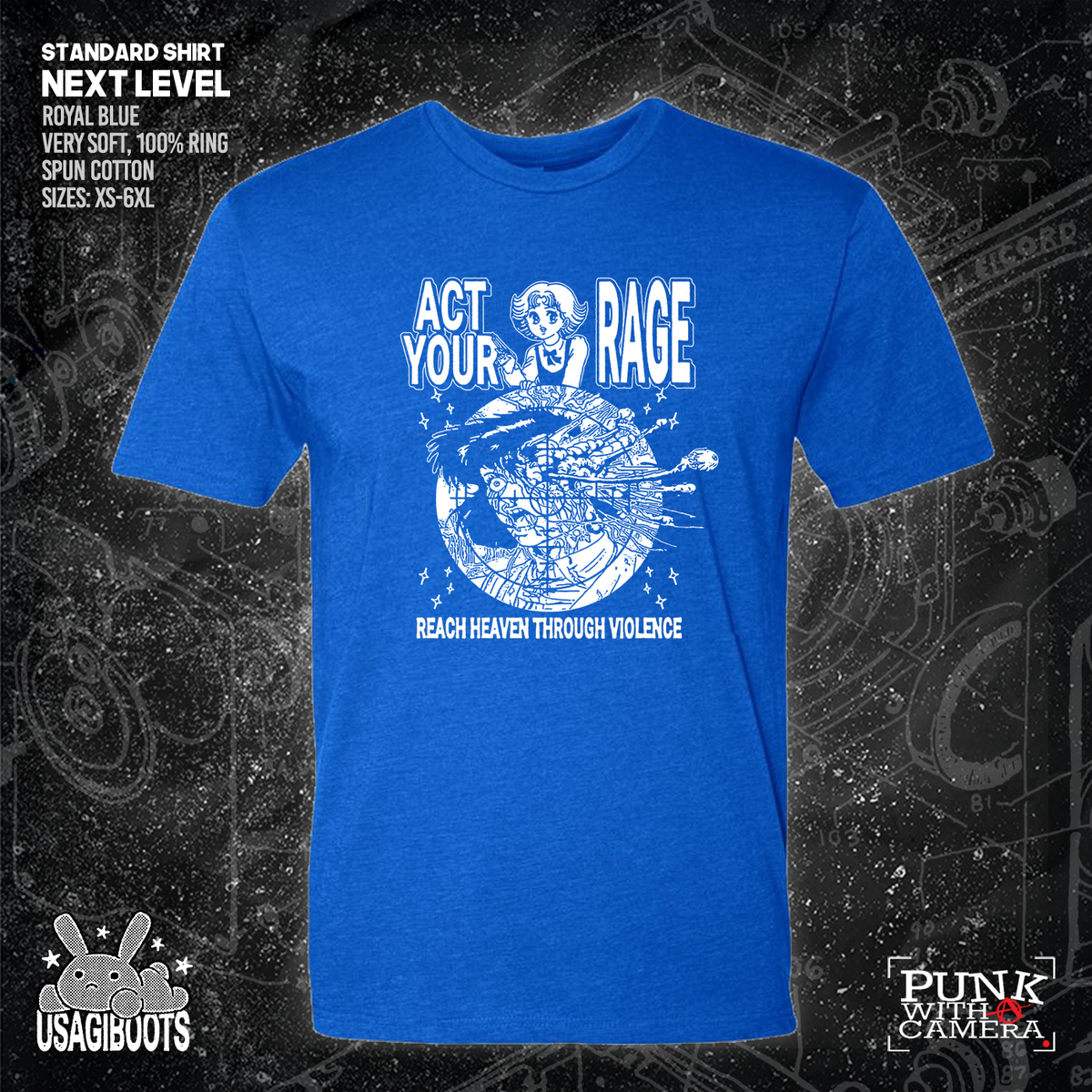 Act Your Rage - Reach Heaven Through Violence - Usagi Boots