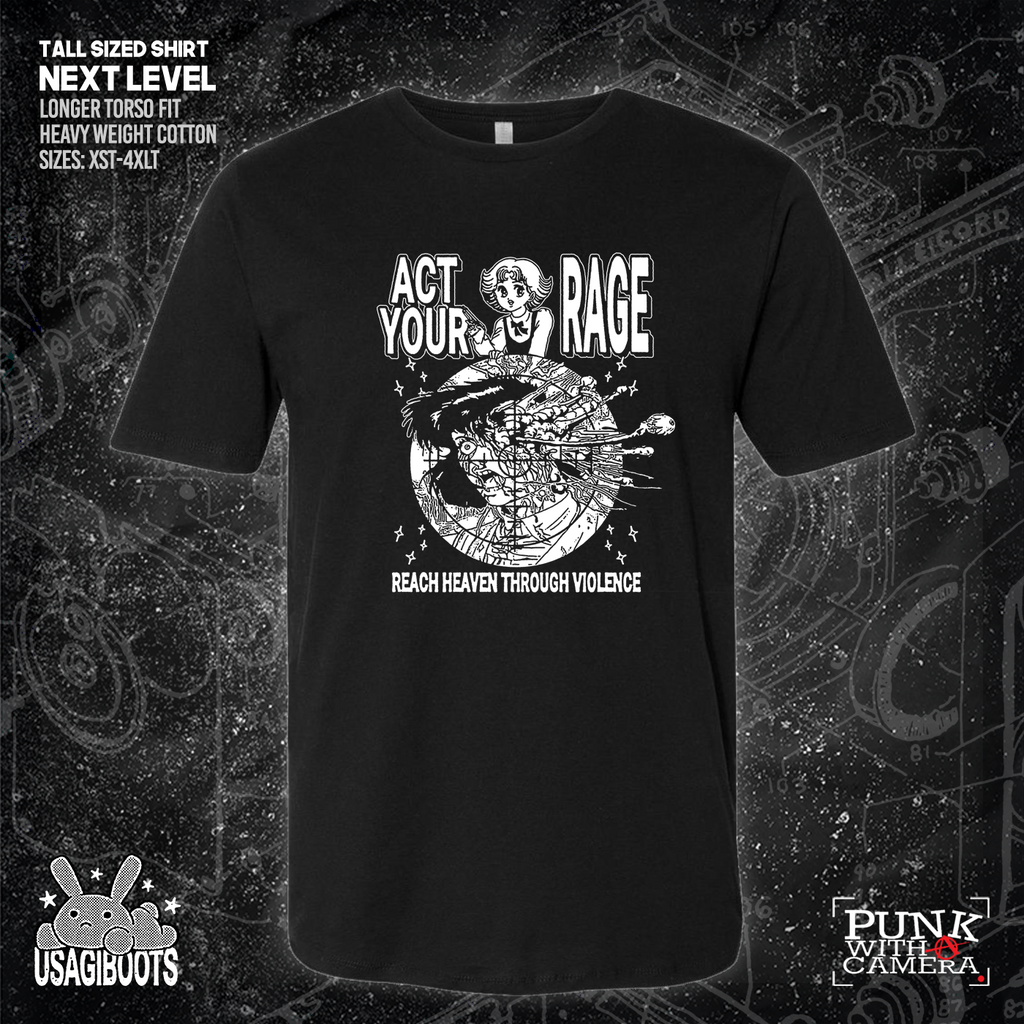Act Your Rage - Reach Heaven Through Violence - Usagi Boots