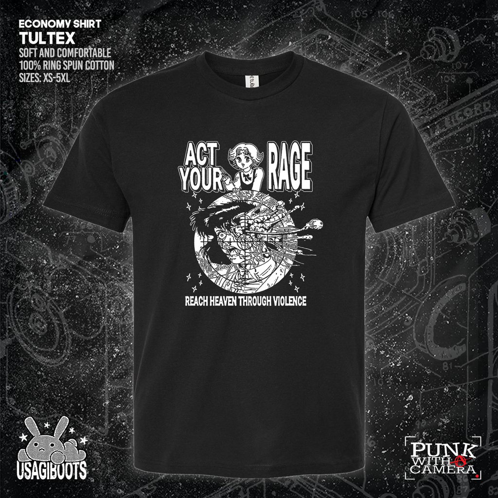Act Your Rage - Reach Heaven Through Violence - Usagi Boots
