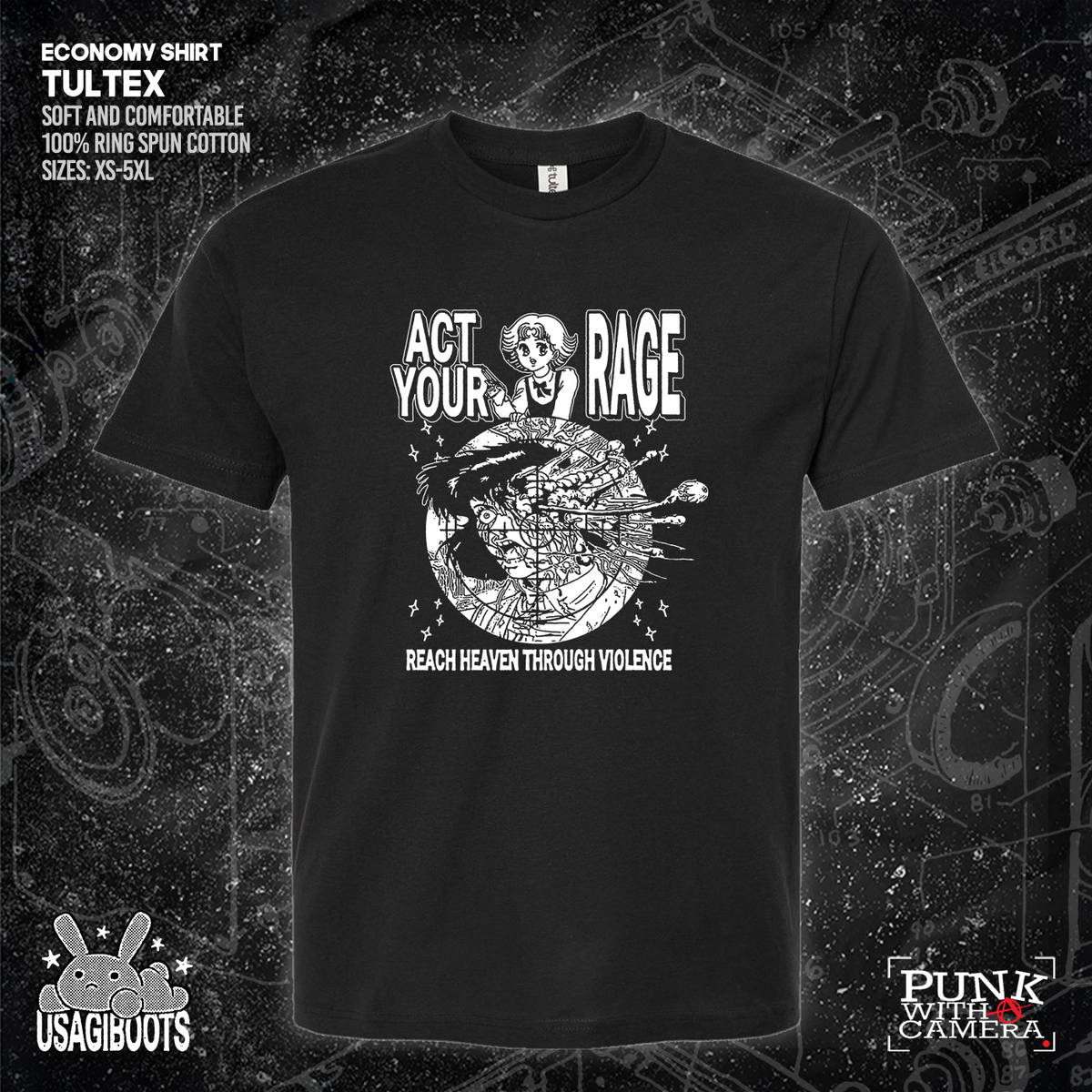 Act Your Rage - Reach Heaven Through Violence - Usagi Boots