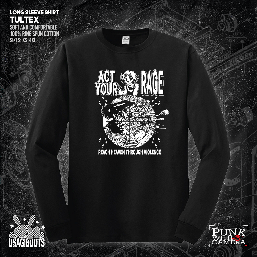Act Your Rage - Reach Heaven Through Violence - Usagi Boots