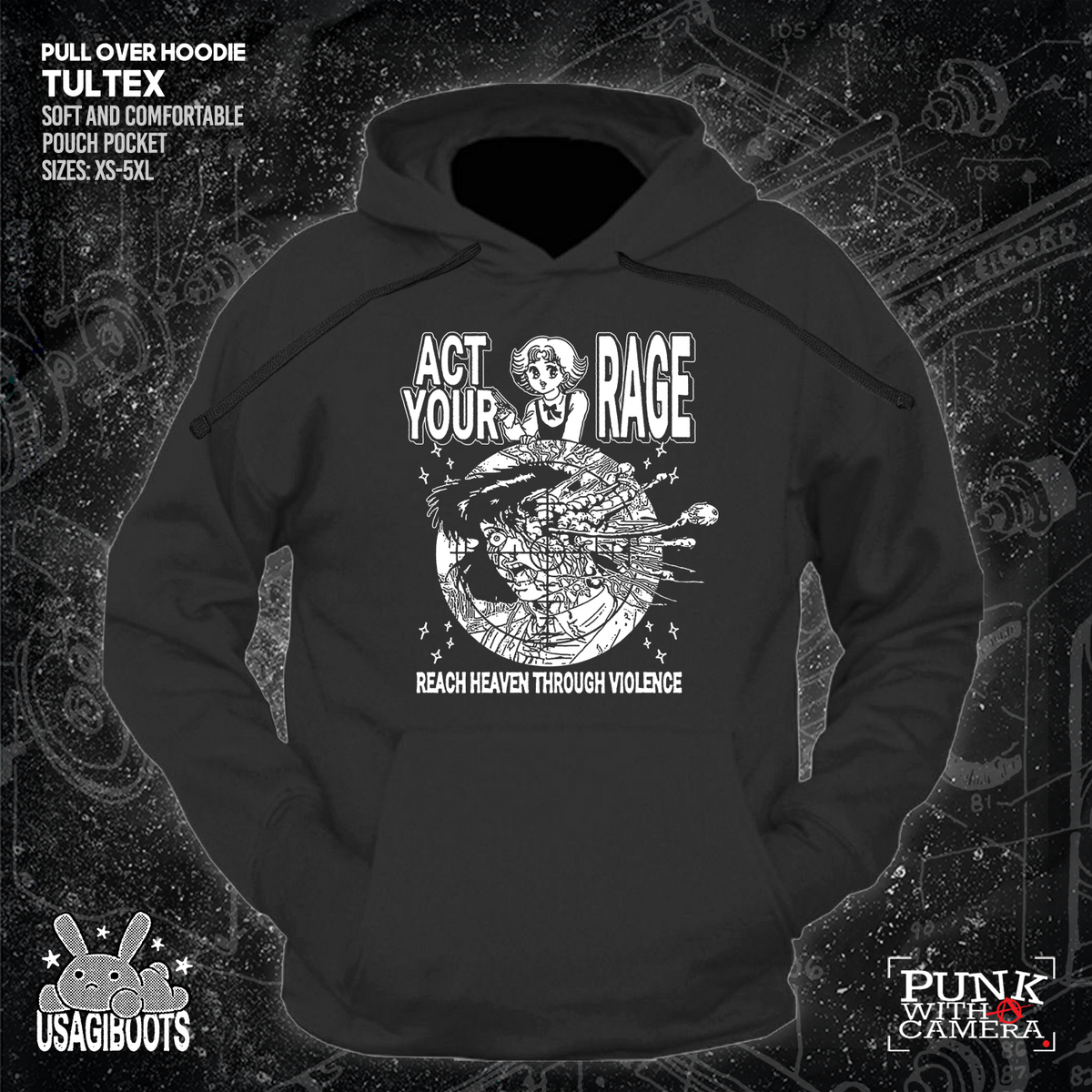Act Your Rage - Reach Heaven Through Violence - Usagi Boots