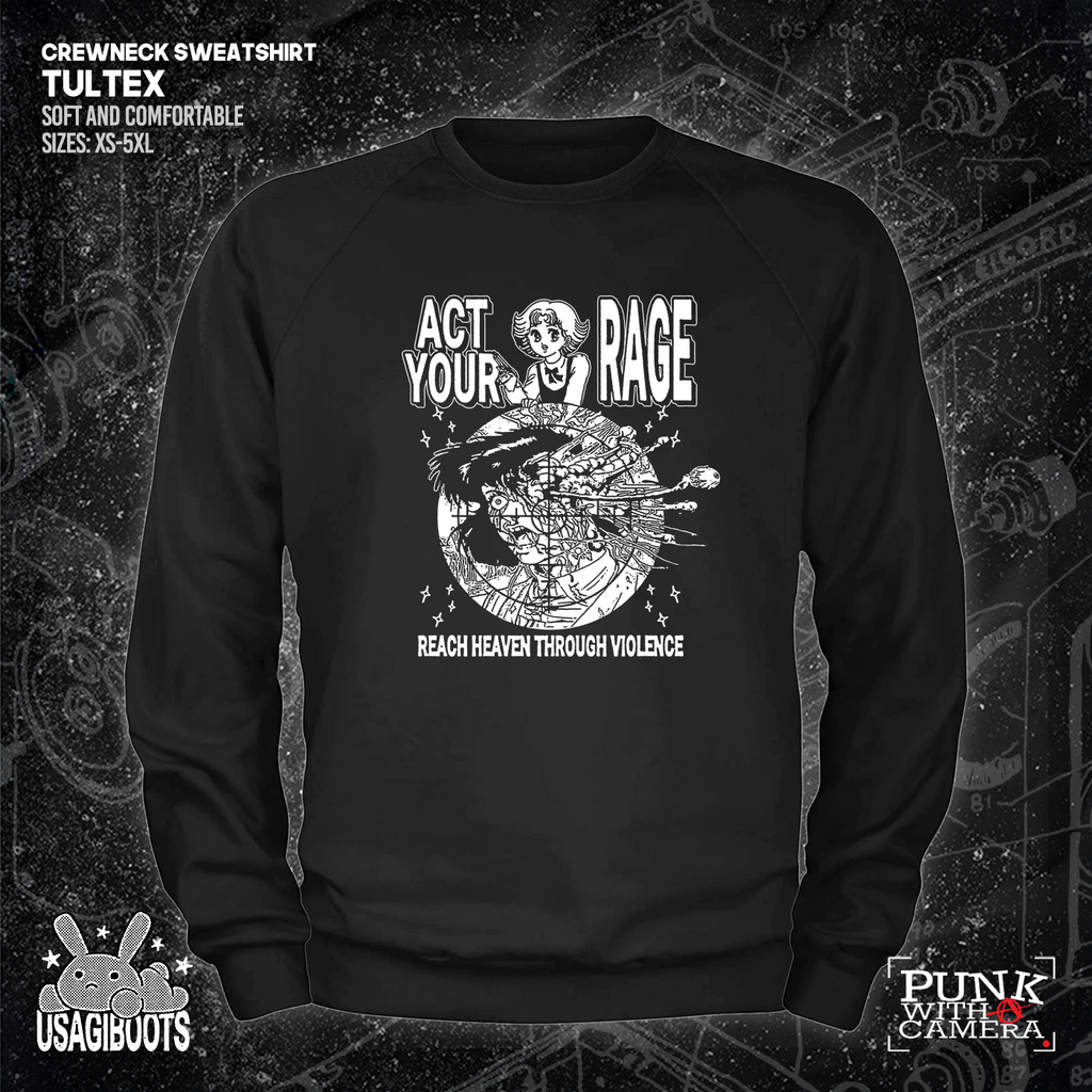 Act Your Rage - Reach Heaven Through Violence - Usagi Boots