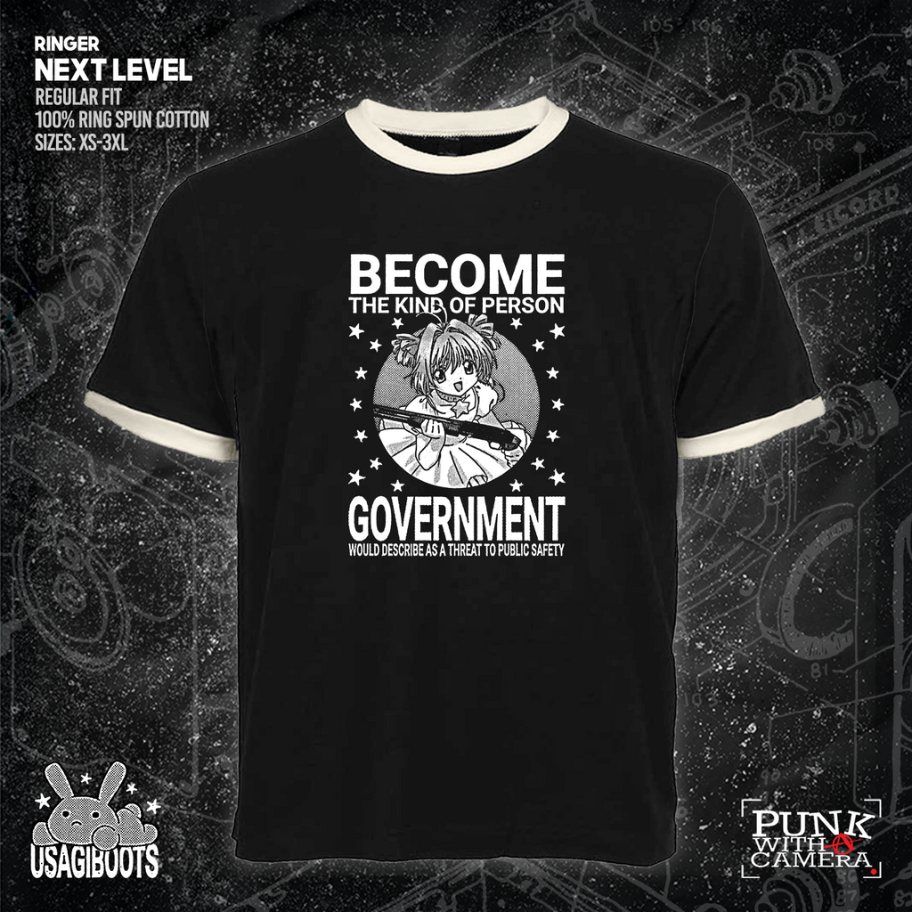 Become The Kind Of Person Government Would Describe As A Threat To Public Safety - Usagi Boots