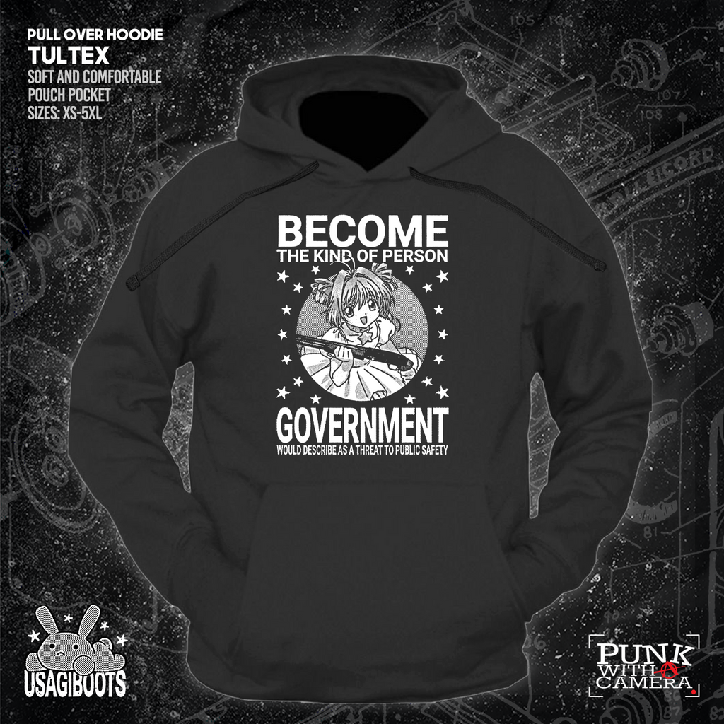 Become The Kind Of Person Government Would Describe As A Threat To Public Safety - Usagi Boots