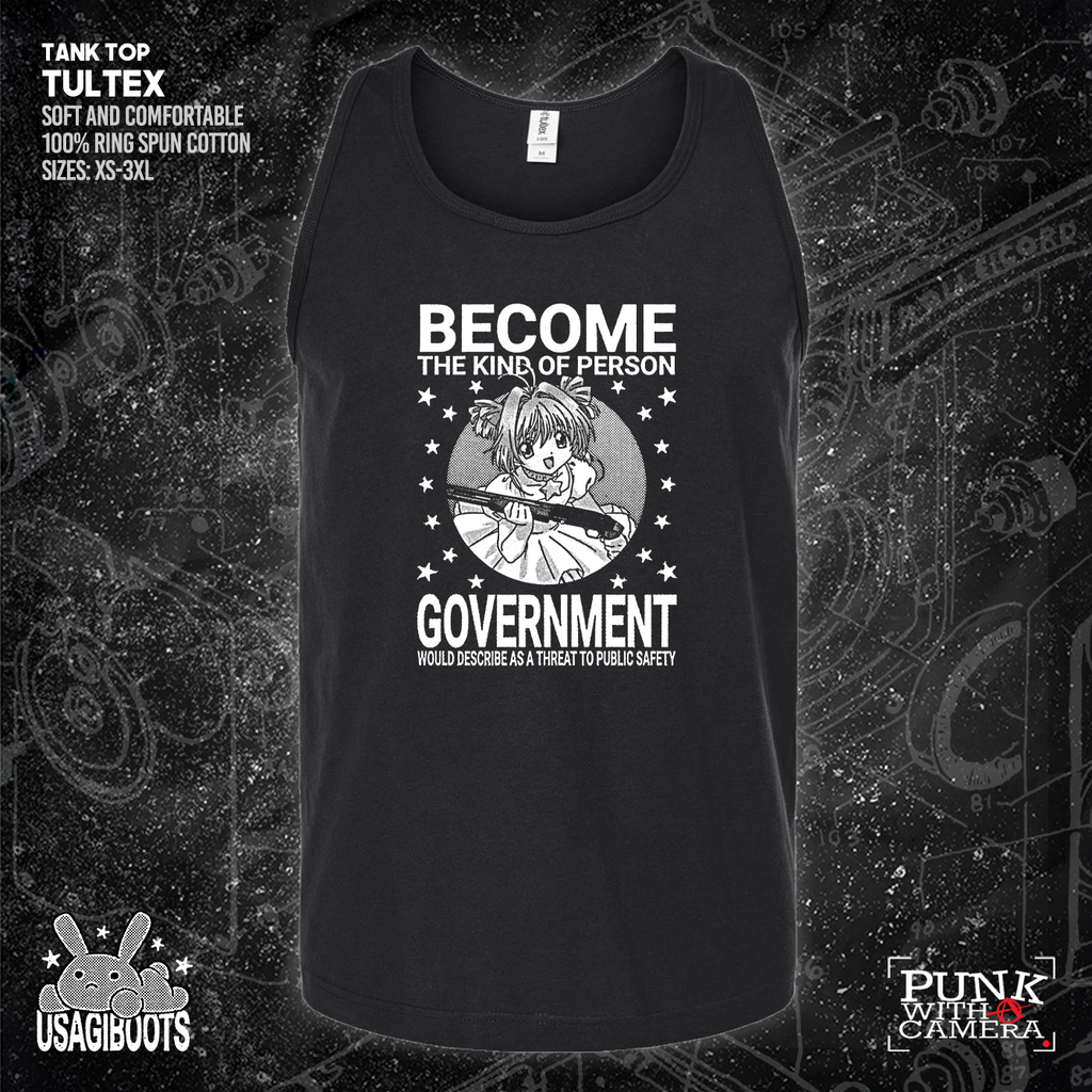Become The Kind Of Person Government Would Describe As A Threat To Public Safety - Usagi Boots