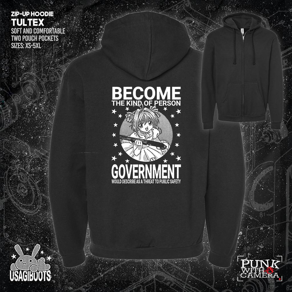 Become The Kind Of Person Government Would Describe As A Threat To Public Safety - Usagi Boots