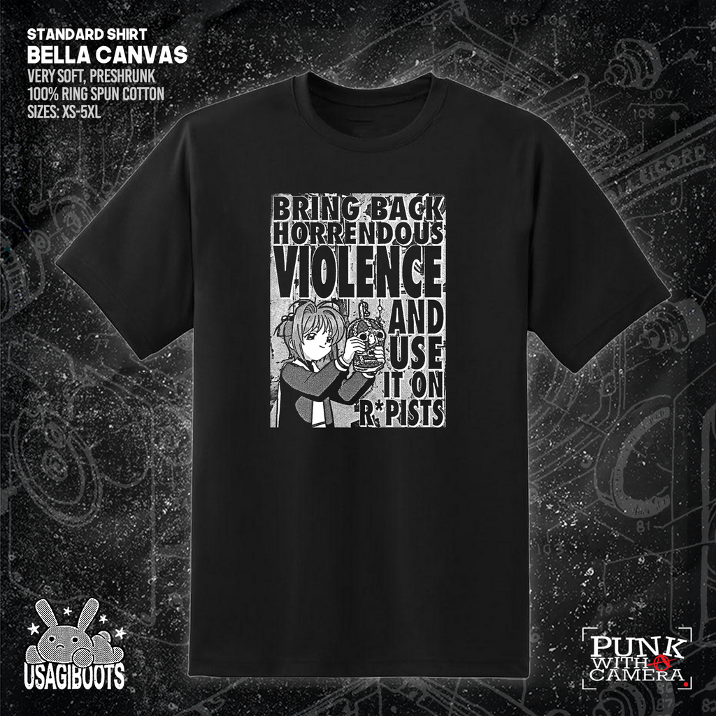 Bring Back Horrendous Violence And Use It On Rapists - Usagi Boots