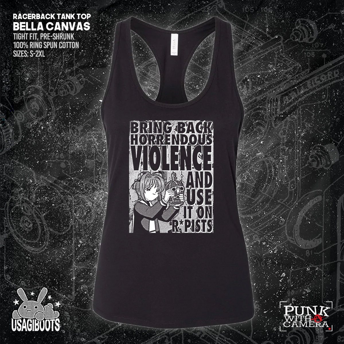 Bring Back Horrendous Violence And Use It On Rapists - Usagi Boots